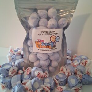 Bag of snowball-flavored candy with individual pieces.